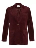 Marynarki i żakiety damskie - MOSS COPENHAGEN Blezer "Emalina" w kolorze bordowym - miniaturka - grafika 1