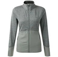 Bluzy sportowe damskie - Bluza damska Dare 2b Elation IV Core Stretch Rozmiar: XXXL / Kolor: szary/zielony - miniaturka - grafika 1