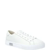 Trampki damskie - Armani Exchange Skórzane trampki - miniaturka - grafika 1