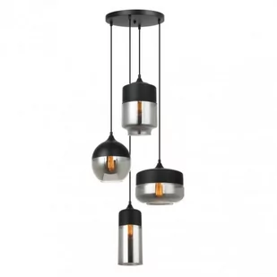 Italux Molina lampa wisząca 4-punktowa MDM-4364/4 BK+SG MDM-4364/4 BK+SG - Lampy sufitowe - miniaturka - grafika 1