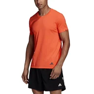 Koszulki męskie - Koszulka męska adidas  25/7 orange L - miniaturka - grafika 1