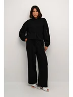 Kurtki damskie - Kaffe Kurtka koszulowa w kolorze czarnym - miniaturka - grafika 1