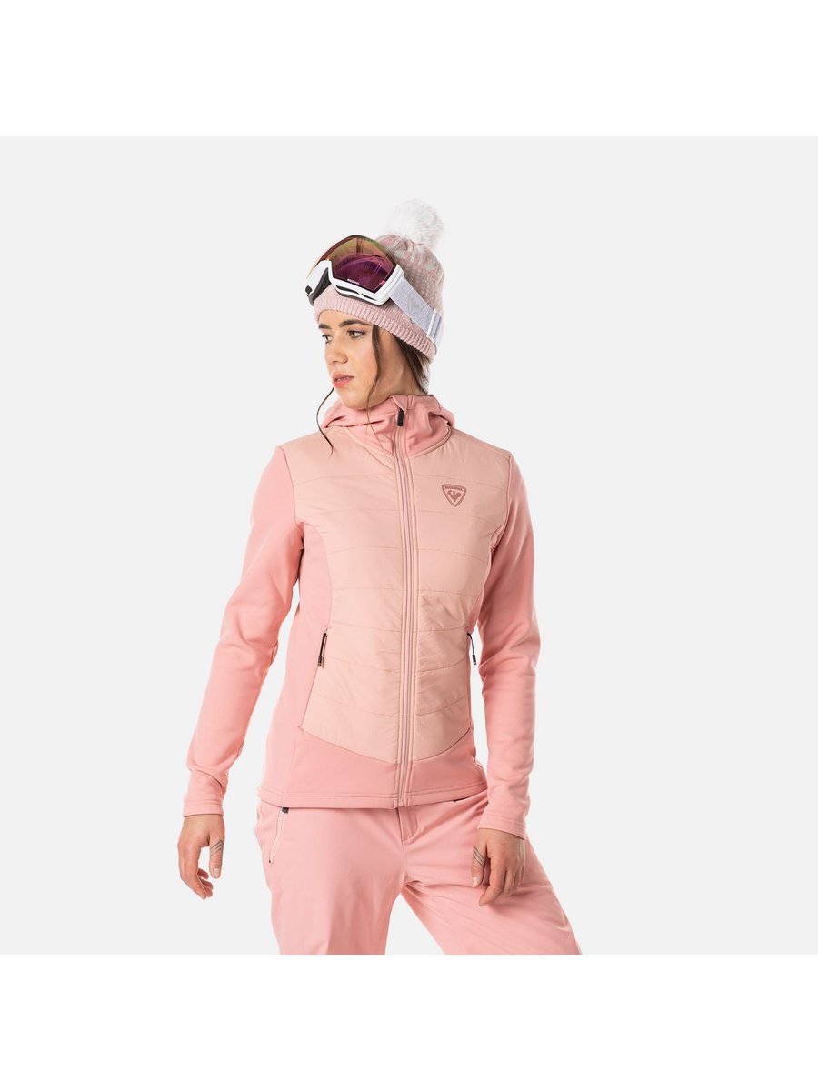 Bluza Rossignol damska W Classique Hybrid Clim różowa L