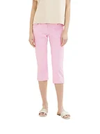 Spodnie damskie - TOM TAILOR Damskie spodnie 1036630, 32182-Nouveau Pink Offwhite Stripe, 36, 32182 - Nouveau Pink Offwhite Stripe, 36 - miniaturka - grafika 1