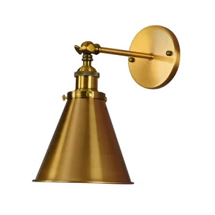 Lumina Deco Deco LAMPA ŚCIENNA KINKIET LOFTOWY MOSIĘŻNY RUBI W2 - Lampy sufitowe - miniaturka - grafika 2