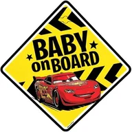 Akcesoria do fotelików - TABLICZKA BABY ON BOARD CARS - miniaturka - grafika 1