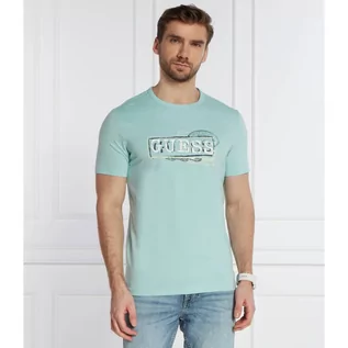 Koszulki męskie - GUESS T-shirt | Slim Fit - grafika 1