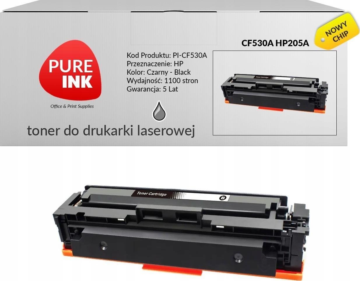 Toner Pureink Black Zamiennik 205A