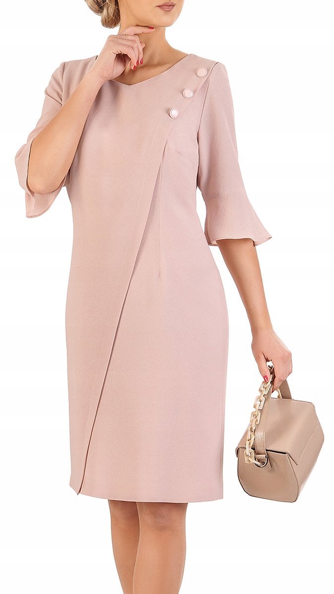 Sukienka Greta 54 letnia damska na wesele elegancka na komunie wizytowa