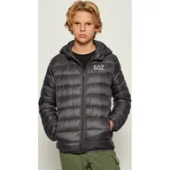 Kurtki i płaszcze dla chłopców - EA7 Puchowa kurtka Regular Fit - miniaturka - grafika 1