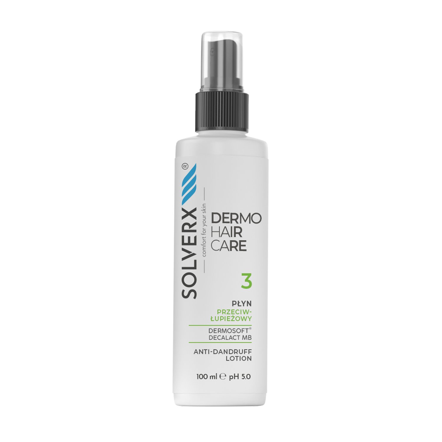 Solverx Dermo Hair Płyn przeciwłupieżowy