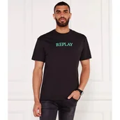 Koszulki męskie - Replay T-shirt Regular Fit - miniaturka - grafika 1