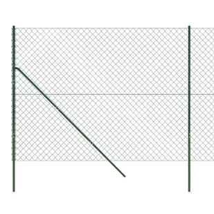 Ogrodzenie z siatki, zielone, 1,4x10 m Lumarko! - Ogrodzenia - miniaturka - grafika 5