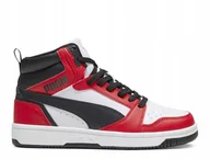 Sneakersy damskie - Buty damskie sneakersy sportowe wysokie Puma Rebound V6 MID 393831 03 37.5 - miniaturka - grafika 1