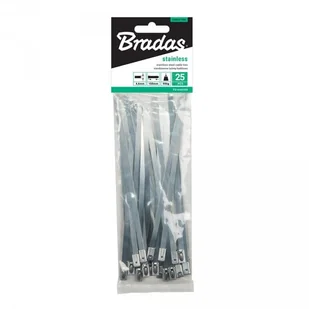 TAŚMA KABLOWA NIERDZEWNA TS1446200*P25 BRADAS - Maskownice do kabli - miniaturka - grafika 1