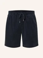 Spodenki damskie - Tommy Hilfiger Szorty Sztruksowe blau - miniaturka - grafika 1