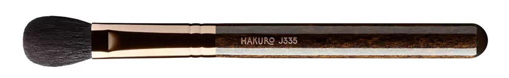 Hakuro J335 pędzel do cieni i konturowania ciemnobrązowy
