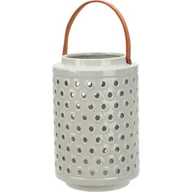 Lampy pozostałe - Latarnia dekoracyjna Bruggy, szary, 15,8 x 24,3 cm, dolomit - miniaturka - grafika 1