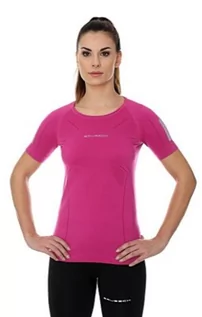 Bielizna sportowa damska - Brubeck, T-shirt termoaktywny damski z krótkim rękawem, Athletic, rozmiar XL - grafika 1