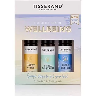 Tisserand The Little Box of Wellbeing - Zestaw olejków eterycznych dla poprawy nastroju (3x10 ml) - Aromaterapia - miniaturka - grafika 1