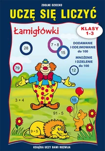 Literat Uczę się liczyć Łamigłówk kl 1-3 7125 P Praca zbiorowa - Nauka - miniaturka - grafika 1