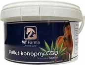 Akcesoria jeździeckie - MT Farma Pellet konopny CBD 1000g - miniaturka - grafika 1