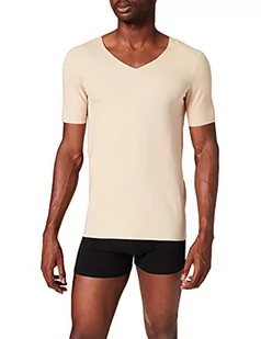 Schiesser Podkoszulka Męska, Beige (Skin 407), Xl - Koszulki męskie - miniaturka - grafika 1