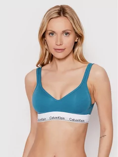 Bielizna sportowa damska - Calvin Klein Underwear Biustonosz top 000QF5490E Niebieski - grafika 1