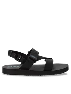 Jack Wolfskin Sandały Urban Entdeckung Belt Sandal 4056711 Czarny - Sandały męskie - miniaturka - grafika 1