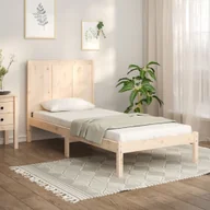Łóżka - Łóżko z litego drewna sosnowego 100x200 cm - miniaturka - grafika 1