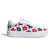 Półbuty damskie - Damskie Buty ADIDAS COURT PLATFORM CLN HP9438 – Biały - miniaturka - grafika 1
