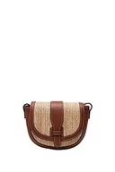 Torebki damskie - Springfield Damski bandolera Solapa Trenzado torba/plecak, jasnobrązowy, rozmiar uniwersalny - miniaturka - grafika 1