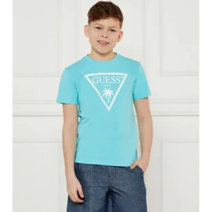 Guess T-shirt Regular Fit - Koszulki dla chłopców - miniaturka - grafika 1
