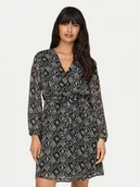 Sukienki - ONLY Sukienka codzienna Cera 15236376 Czarny Regular Fit - miniaturka - grafika 1