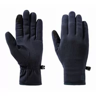 Rękawiczki - Rękawice polarowe Jack Wolfskin REAL STUFF GLOVE night blue - XS - miniaturka - grafika 1