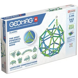 GeoMag klocki magnetyczne Classic 142 - Klocki - miniaturka - grafika 1