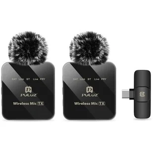 Mikrofon bezprzewodowy PULUZ PU648B (USB-C) - Mikrofony komputerowe - miniaturka - grafika 1