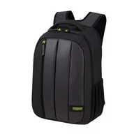 Plecaki - Plecak miejski biznesowy American Tourister Streethero 15,6" 24l Black-Lime - miniaturka - grafika 1