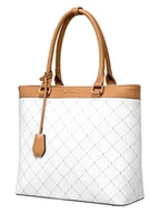 Torebki damskie - Puccini Shopper bag w kolorze białym - 45 x 31 cm - miniaturka - grafika 1