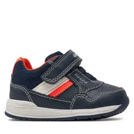 Buty dla chłopców - Sneakersy Geox B Rishon B. A B250RA 0BC14 C4324 Granatowy - miniaturka - grafika 1