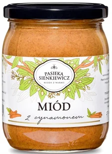 MIÓD Z CYNAMONEM 700G - Miód - miniaturka - grafika 1