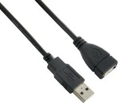 LANBERG Lanberg USB 5.0m czarny (CA-USBE-10CC-0050-BK) - Kable USB - miniaturka - grafika 5
