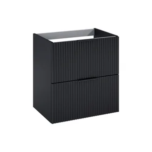 Szafka pod umywalkę Nabel 60x45.2x63.5 cm czarny mat Roca - Szafki łazienkowe - miniaturka - grafika 1