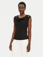 Bluzki damskie - Rinascimento Bluzka CFC0123497003 Czarny Regular Fit - miniaturka - grafika 1