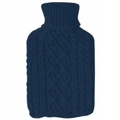 Termofory - Termofor granatowy SOXO ogrzewacz duży miękki w sweterku Święta Boże Narodzenie Prezent - miniaturka - grafika 1