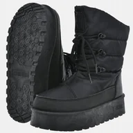 Śniegowce damskie - ŚNIEGOWCE DAMSKIE NA PLATFORMIE BIG STAR WYSOKIE OO274884 AW24 - miniaturka - grafika 1