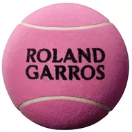 Tenis ziemny - Wilson Roland Garros Jumbo Tennis Ball Pink - miniaturka - grafika 1