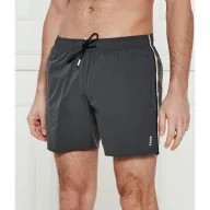 Kąpielówki męskie - BOSS BLACK Szorty kąpielowe ICONIC Regular Fit - miniaturka - grafika 1