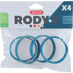 Zolux Złączka RODY3 4 szt kol niebieski - Akcesoria dla gryzoni - miniaturka - grafika 1