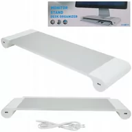 Akcesoria do monitorów - Silverstone MR01 Silver SST-MR01S aluminiowa podstawka pod 72003 - miniaturka - grafika 1